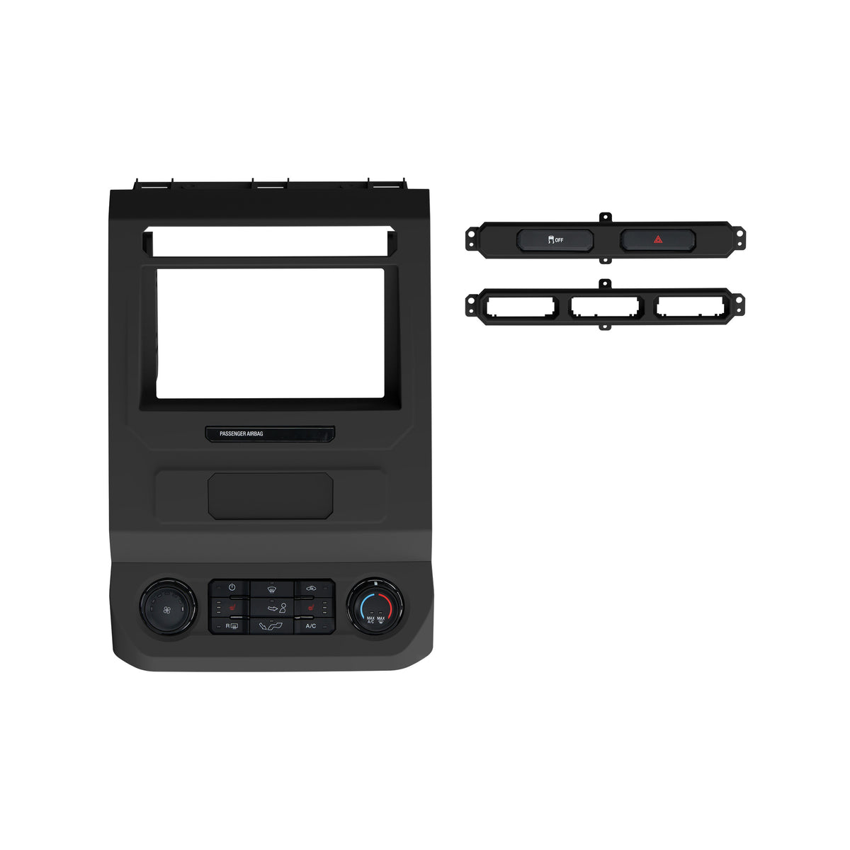 Ford F-Series 2015-2022 (with single-zone climate controls) — 95-5869CH