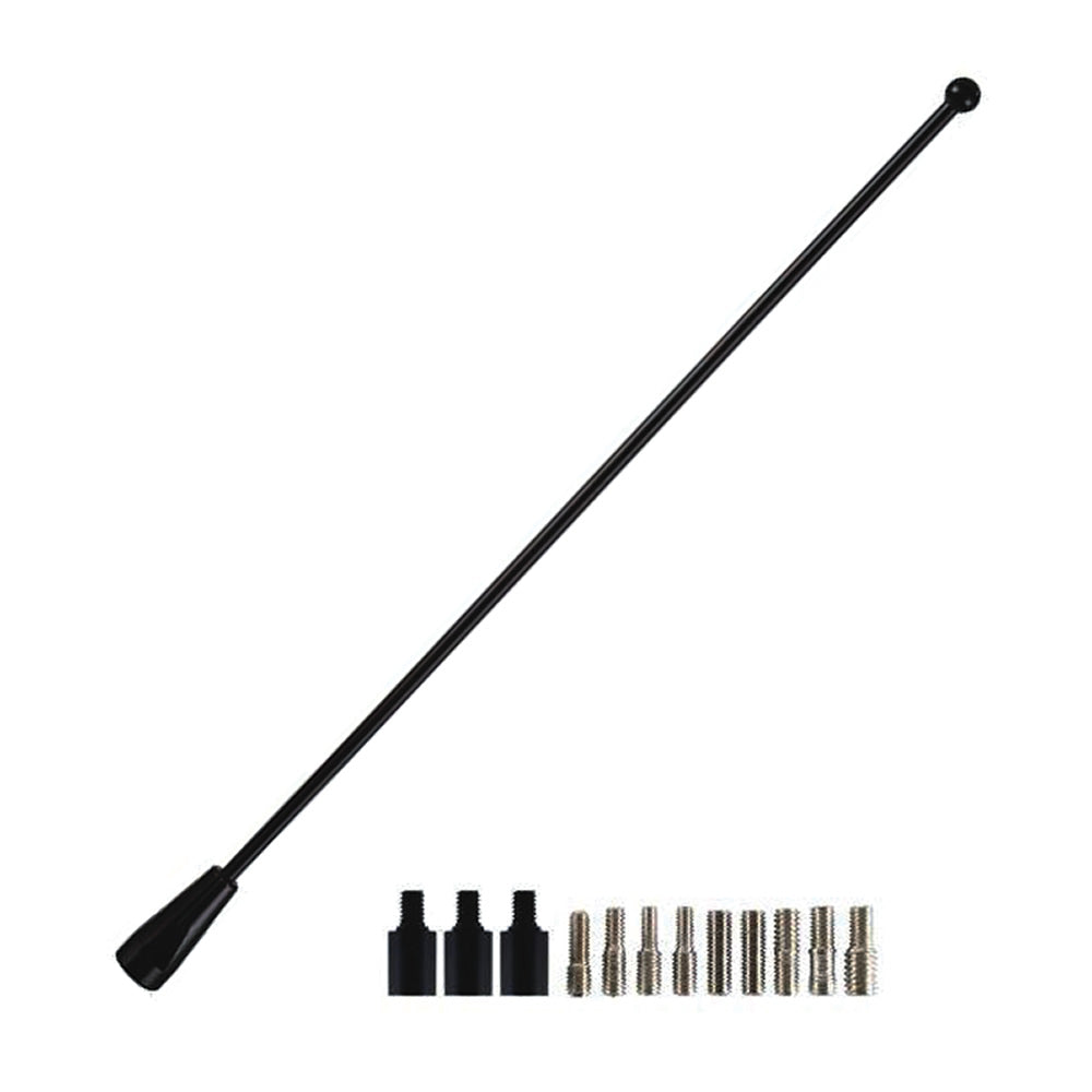 Universal Replacement Mast | Black Steel | 8" — 44-SHSH