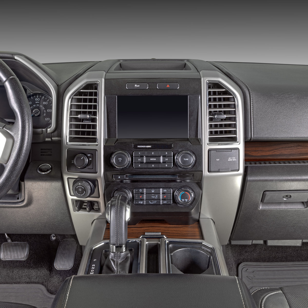 Ford F-Series 2015-2022 (with single-zone climate controls) — 95-5869CH