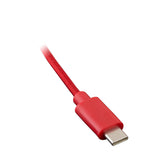 USB Type C Replacement Cable | 3 ft. | Red — AXUSBC-RD