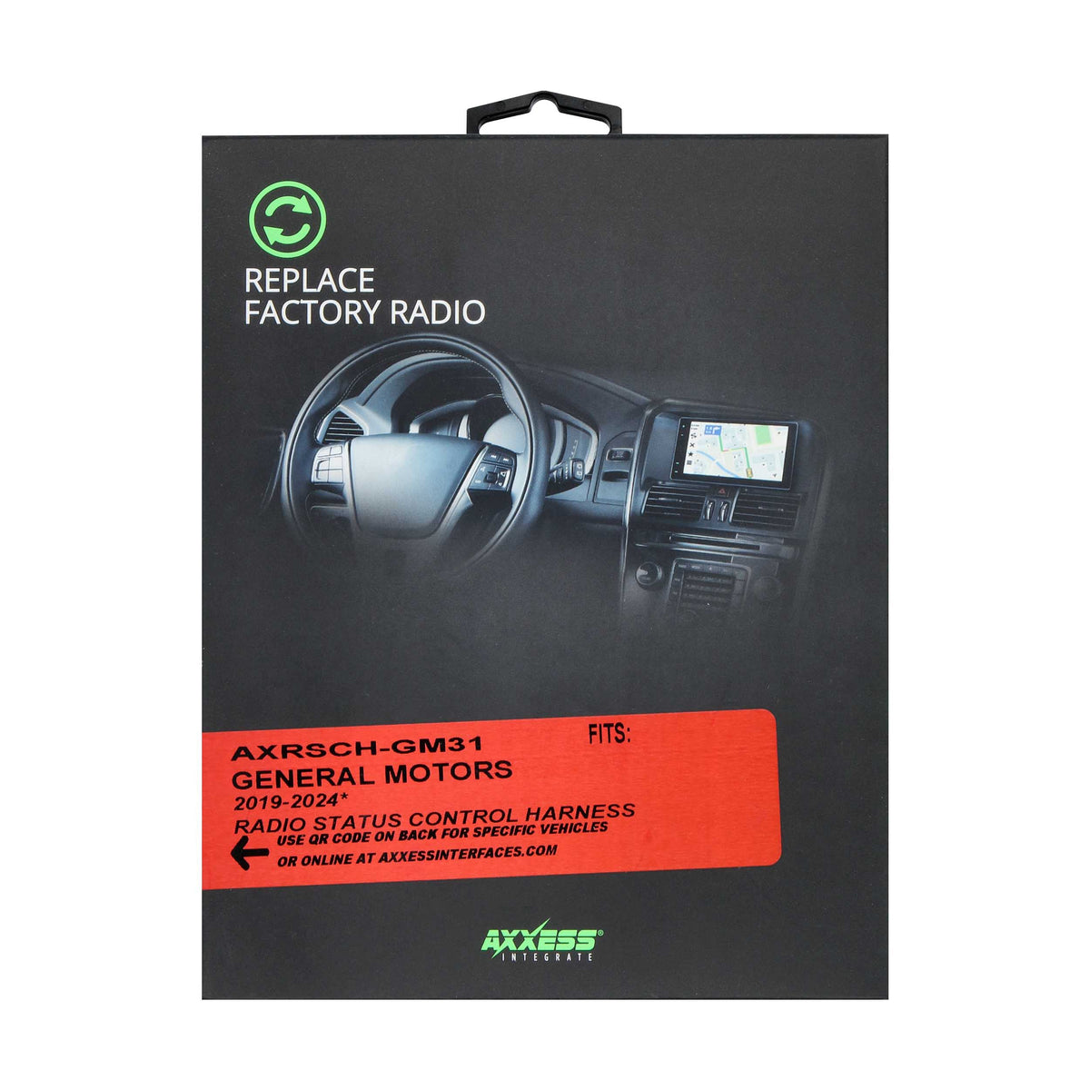 Radio Status Control Harness - GM 2019-2024 (non-amplified) — AXRSCH-GM31