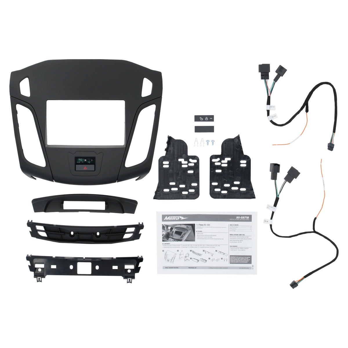 Ford Focus 2012-2018 (with 4.2" or 8" factory screen) — 95-5871B