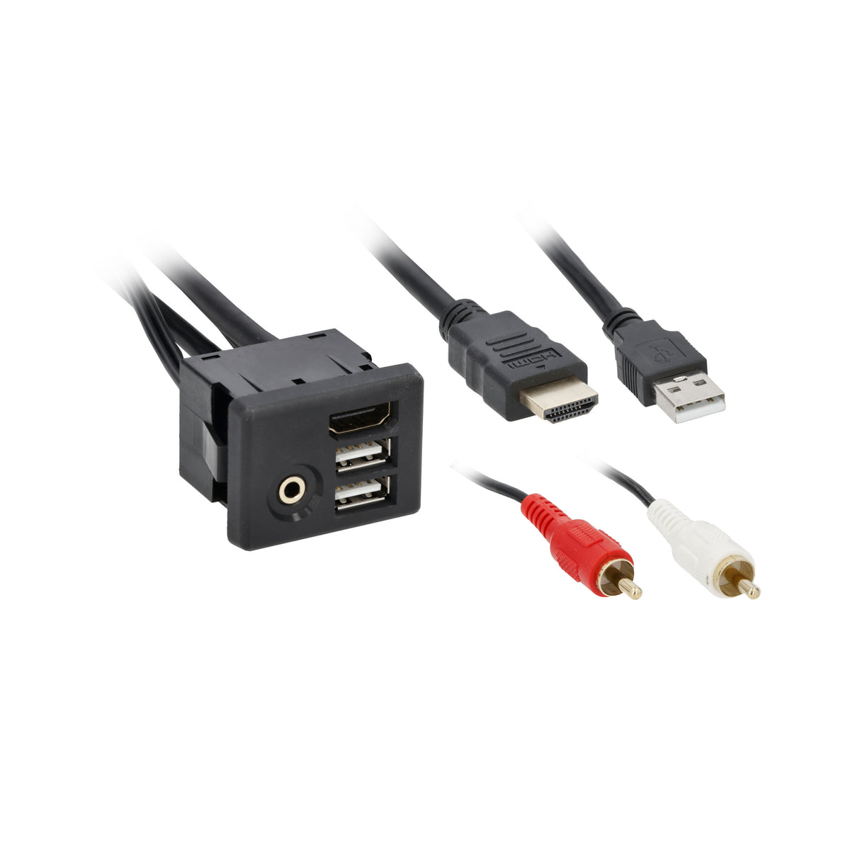 USB/AUX/HDMI® Panel - GM | Buick 2012-2021 — AXUSB-GM3