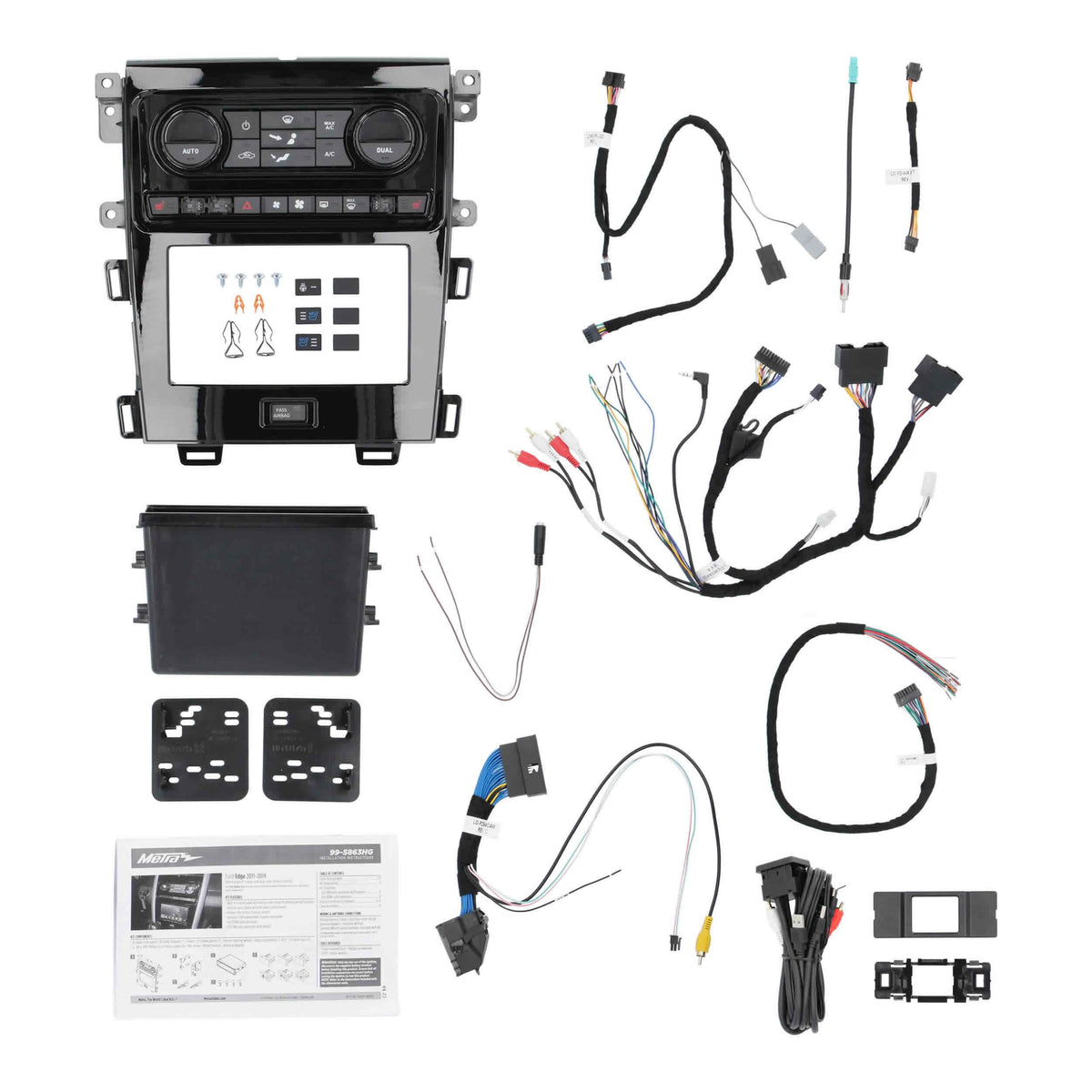 Ford Edge 2011-2014 (dual-zone with factory 8" screen) — 99-5863HG