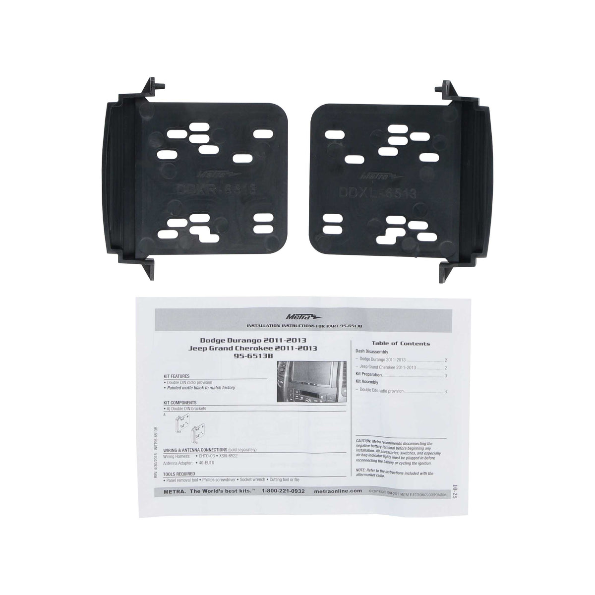 Dodge Durango | Jeep Grand Cherokee 2011-2013 — 95-6513B