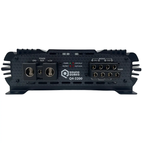 SoundQubed SoundQubed Q4-3200 16v Q Series 4 Channel Amplifier - Car Audio