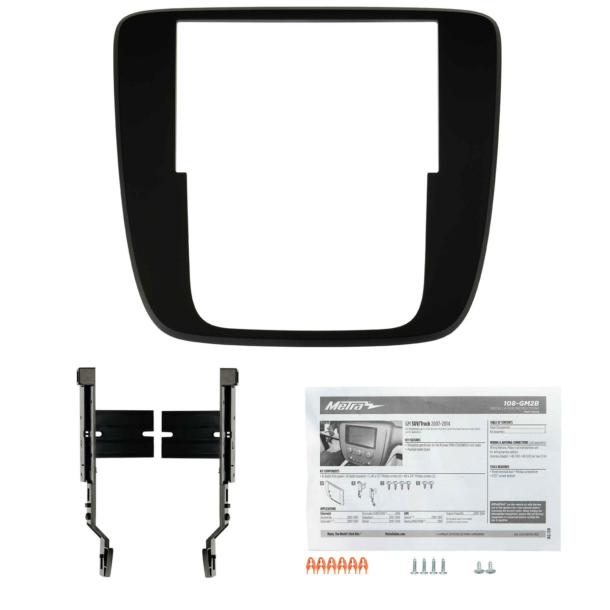 GM SUV | Truck 2007-2014 - Fits Pioneer 8" Radios — 108-GM2B