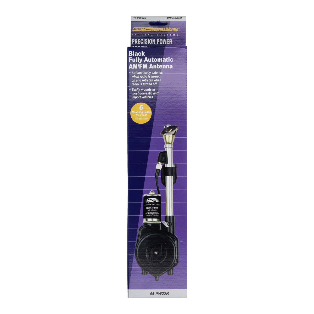Fully Automatic Power Antenna | Black — 44-PW22B