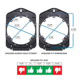 Chevy Silverado | GMC Sierra 2007-2015 - 6" to 6.75" (Rear) — 82-3020