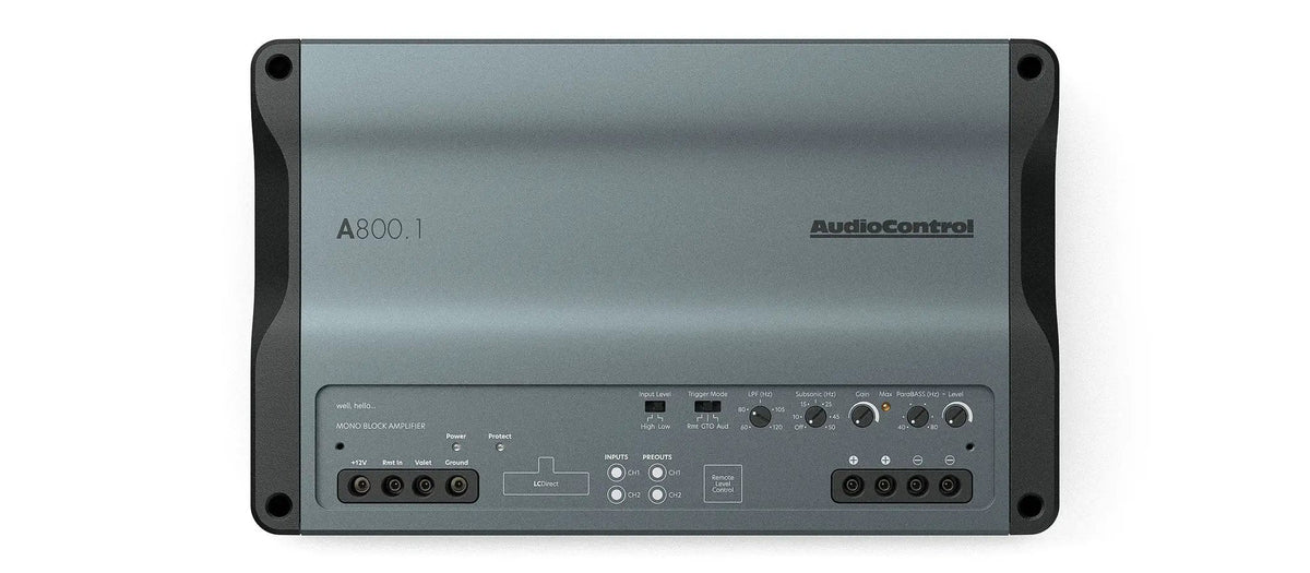 AudioControl Audio Control A800.1 ALTITUDE MONOBLOCK AMPLIFIER - Car Audio
