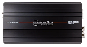 American Bass American Bass Godfather 2000.1D 2,000 Watt Monoblock Amplifier - Car Audio