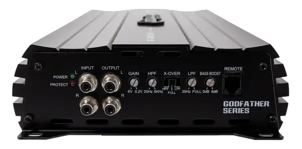 American Bass American Bass Godfather 2000.1D 2,000 Watt Monoblock Amplifier - Car Audio