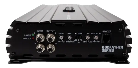 American Bass American Bass Godfather 2000.1D 2,000 Watt Monoblock Amplifier - Car Audio
