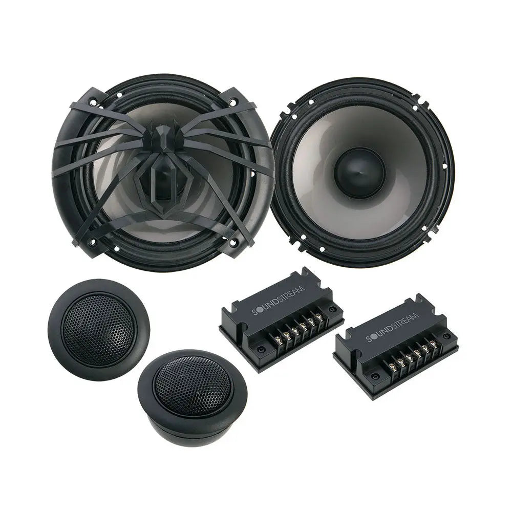 Soundstream AC.6 Arachnid Series 6.5" Component Set; 100w, 4-ohm