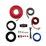 DS18 DS18 AMPKIT8 Advance 8-GA Installation Kit RED - Car Audio