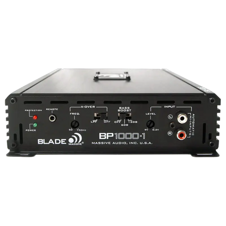 Massive Audio Massive Audio BP1000.1v2 1,000 Watt Monoblock Amplifier - Car Audio