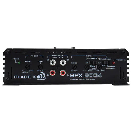 Massive Audio Massive Audio BPX800.4 4-Channel Amplifier - Car Audio