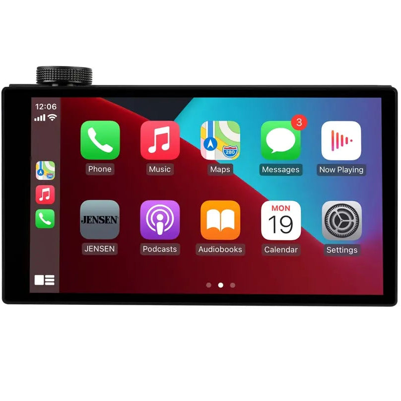 Jensen CAR7TC Car Stereo 7" Touchscreen Double DIN Media Receiver