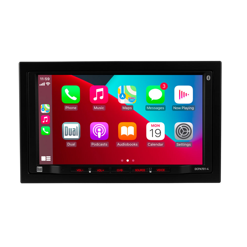 Dual DCPA701-4 car stereo, product image 3
