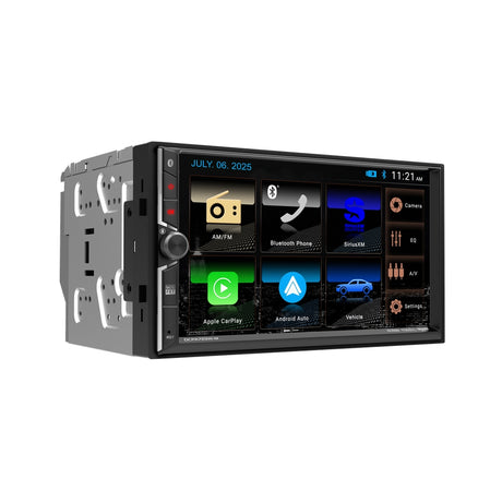 Dual DCPA723W-M car stereo, product image 1