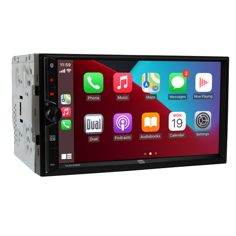 Dual DCPA723W car stereo, product image 2