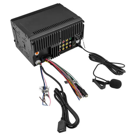 DS18 DS18 DDX6.9CP 6.9" Touchscreen Mechless Double-Din Headunit with Bluetooth, USB, Mirror Link And Car play - Car Audio