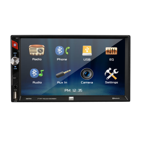 Dual DM724 car stereo, product image 1