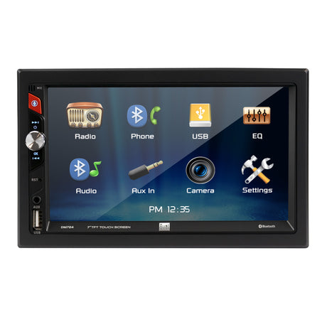 Dual DM724 car stereo, product image 3