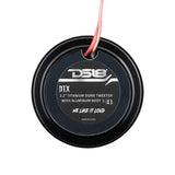 DS18 DS18 DTX 2.2" Sound Quality Titanium Dome Tweeter with Aluminum Body - Car Audio