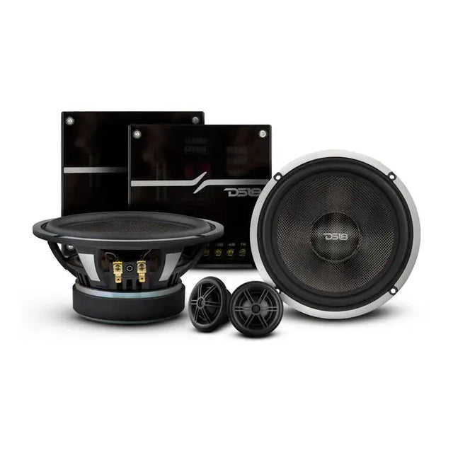 DS18 DS18 DX2 Deluxe DX Kevlar 6.5" 2- Way Sound Quality Component Speaker System 460 Watts 4-Ohm - Car Audio