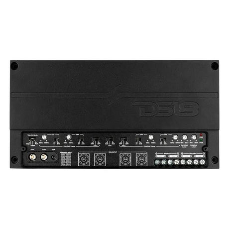 DS18 DS18 DX4 Deluxe Compact Full-Range Class D Advance Technology 4-Channel Amplifier 3200 Watts - Car Audio