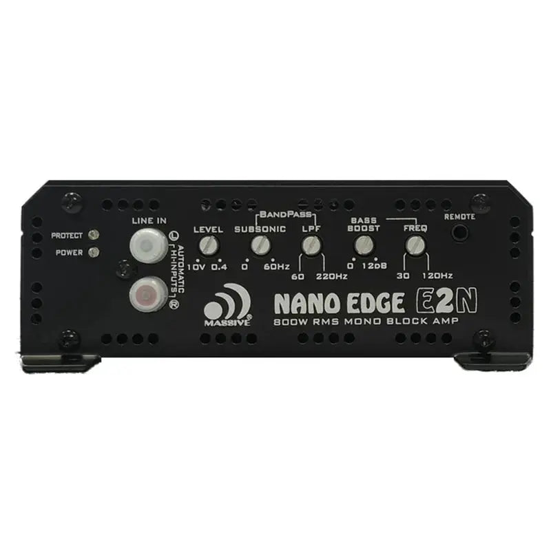 Massive Audio Massive Audio E2N 800 Watt Monoblock Amplifier - Car Audio