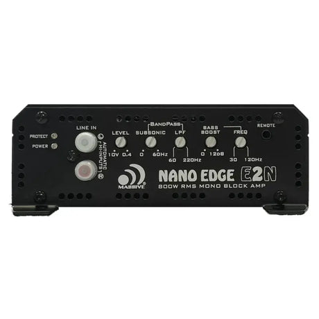 Massive Audio Massive Audio E2N 800 Watt Monoblock Amplifier - Car Audio