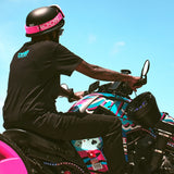 DS18 8" Loaded Flat Mount Speaker Pods with Amplifier, Installation Kit and RGB LED Lights, Package for Can-Am Spyder &