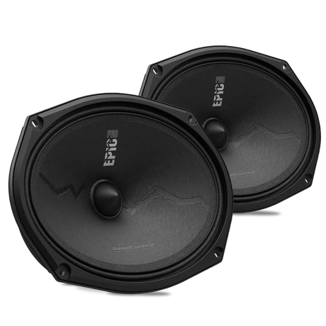 AudioControl AudioControl EPIC PRO Series EPICPRO69X 6x9" Midrange Speakers, 200W RMS, 4 Ohms (Pair) - Car Audio