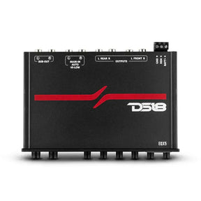 DS18 DS18 EQX5 High Volt 5-Band Equalizer with High Level Input - Car Audio
