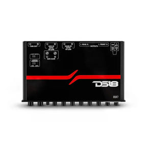 DS18 DS18 EQX7 High Volt 7-Band Equalizer with High Level Input and Auto Turn On - Car Audio