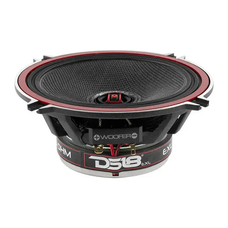 DS18 DS18 EXL-SQ5.25 EXL 5.25" 2-Way Coaxial Speaker with Fiber Glass Cone 340 Watts 3-Ohm - Car Audio