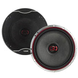 DS18 DS18 EXL-SQ6.5 EXL 6.5" 2-Way Coaxial Speaker with Fiber Glass Cone 400 Watts 3-Ohm - Car Audio