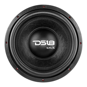 DS18 DS18 EXL-X12.4D EXL-X 12" Subwoofer 2500 Watts Dvc 4-Ohms - Car Audio