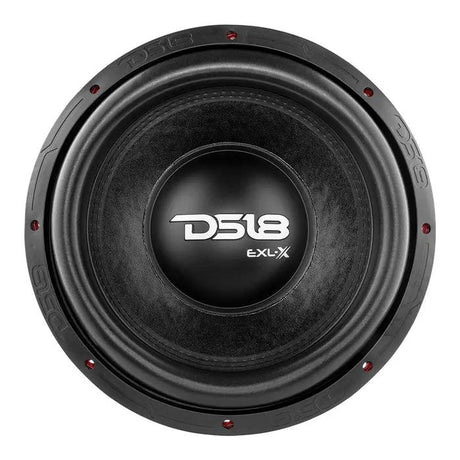 DS18 DS18 EXL-X12.4D EXL-X 12" Subwoofer 2500 Watts Dvc 4-Ohms - Car Audio