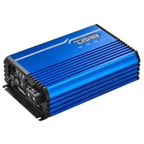 DS18 DS18 FRP-2.5K/BL FRP Compact Full-Range Class D 1-Channel Amplifier 2,500 Watts Rms @ 1-Ohm BLUE - Car Audio