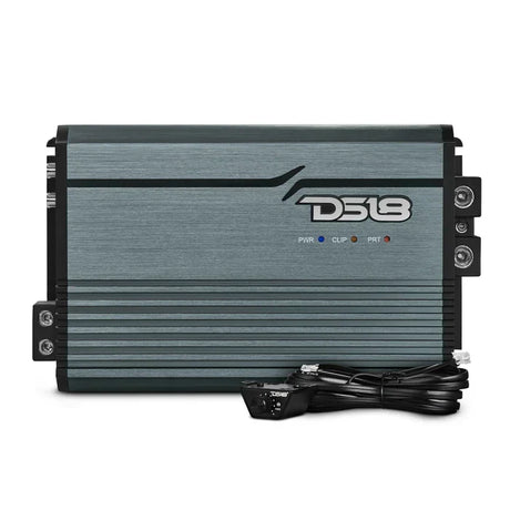 DS18 DS18 FRP-2.5K/TI FRP Compact Full-Range Class D 1-Channel Amplifier 2,500 Watts Rms @ 1-Ohm TITANIUM - Car Audio