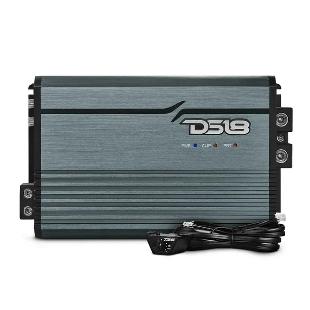 DS18 DS18 FRP-2.5K/TI FRP Compact Full-Range Class D 1-Channel Amplifier 2,500 Watts Rms @ 1-Ohm TITANIUM - Car Audio