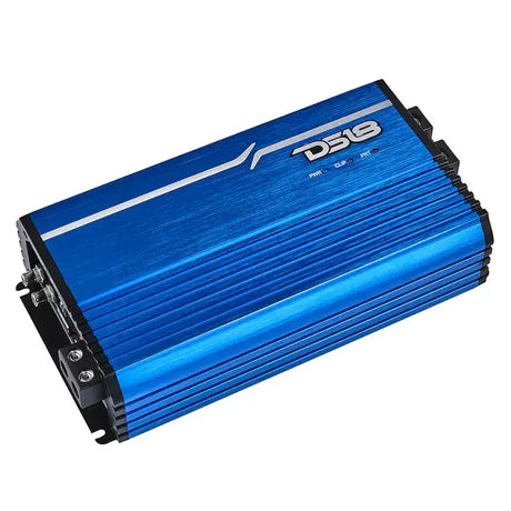 DS18 DS18 FRP-3.5K/BL FRP Compact Full-Range Class D 1-Channel Amplifier 3,500 Watts Rms @ 1-Ohm BLUE - Car Audio