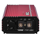 DS18 DS18 FRP-3.5K/RD FRP Compact Full-Range Class D 1-Channel Amplifier 3,500 Watts Rms @ 1-Ohm RED - Car Audio