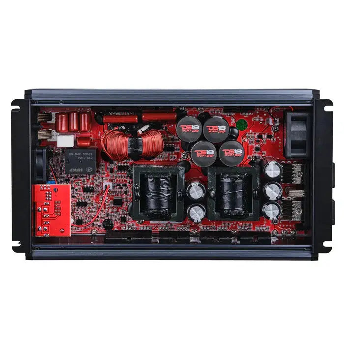 DS18 DS18 FRP-5K/TI FRP Compact Full-Range Class D 1-Channel Amplifier 5,000 Watts Rms @ 1-Ohm Titanium - Car Audio