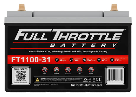 Full Throttle FT1100-31 battery - product view 2