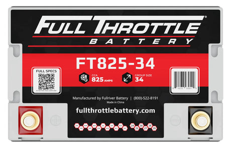 Full Throttle FT825-34 battery - product view 4
