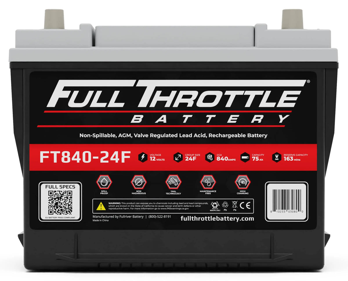 Full Throttle FT840-24F battery - product view 2